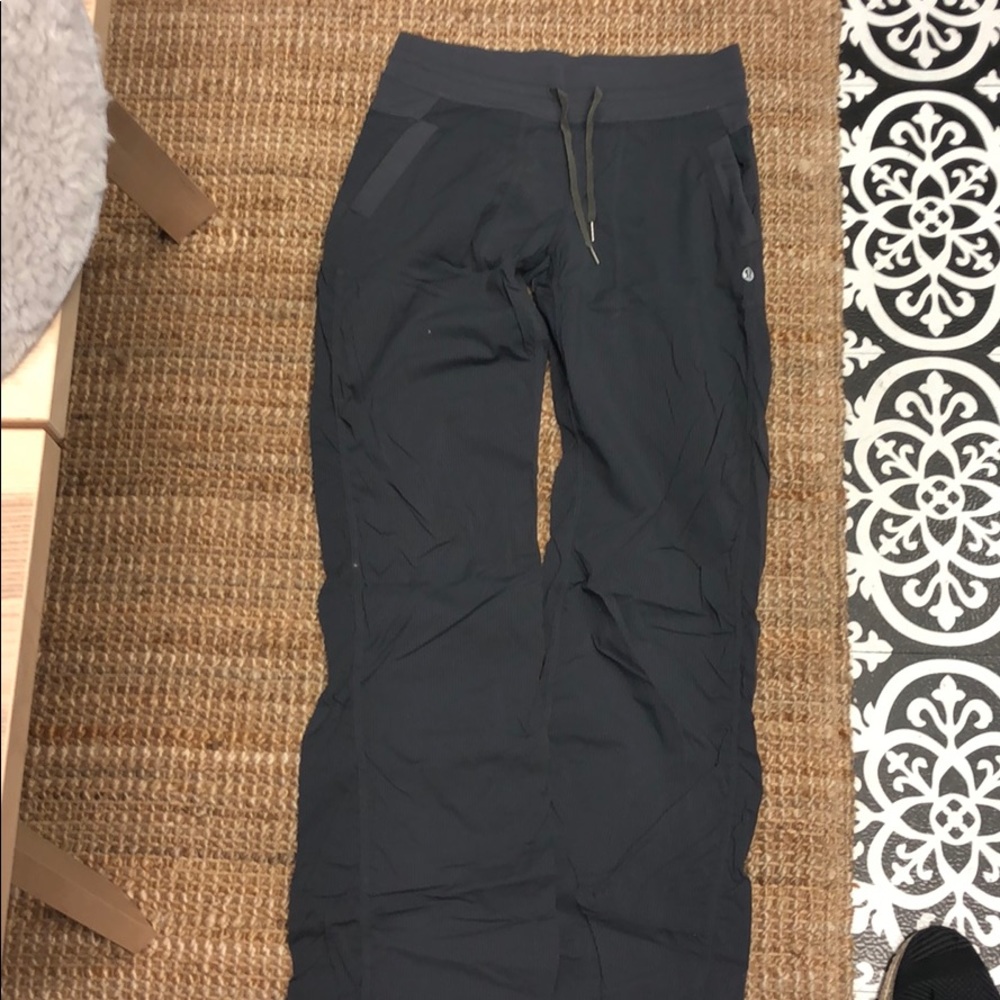 Grey studio pants lululemon